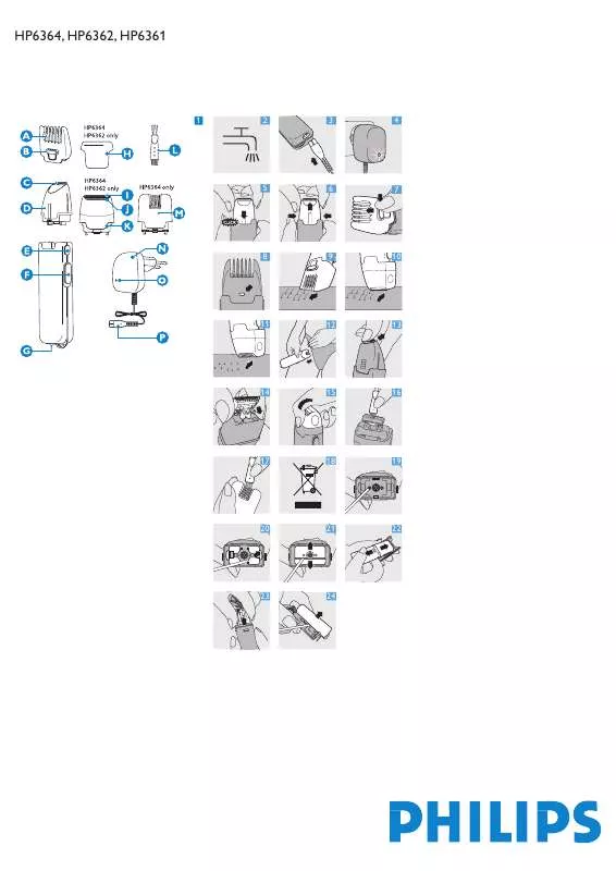 Mode d'emploi PHILIPS HP6364