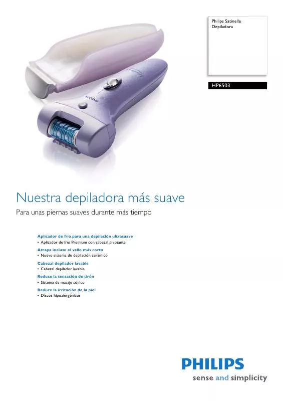 Mode d'emploi PHILIPS HP 6503