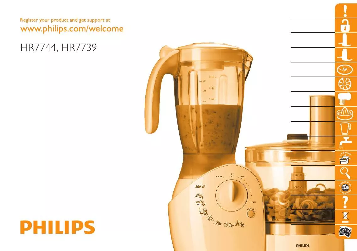 Mode d'emploi PHILIPS HR7739