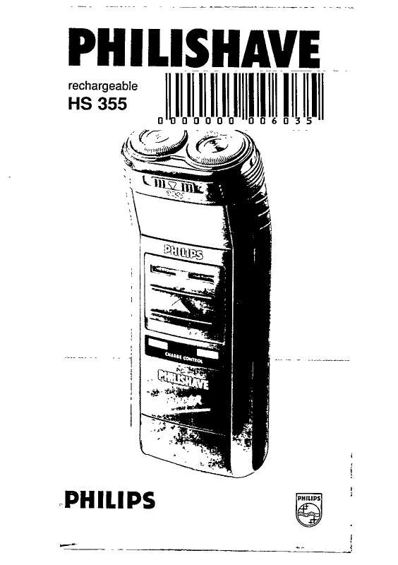 Mode d'emploi PHILIPS HS355