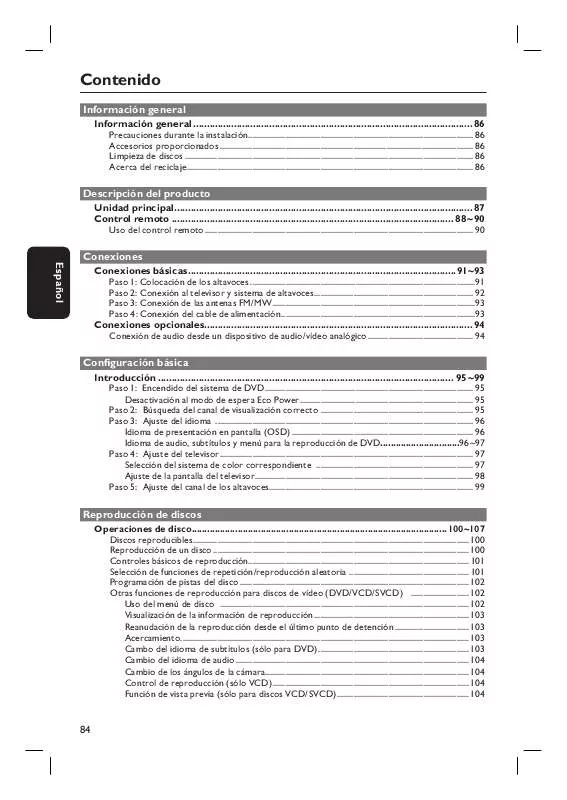 Mode d'emploi PHILIPS HTS3100