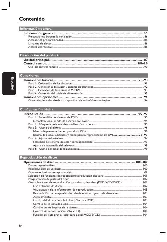 Mode d'emploi PHILIPS HTS3110