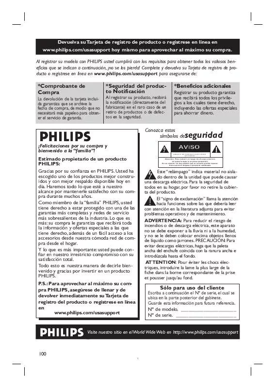 Mode d'emploi PHILIPS HTS3440