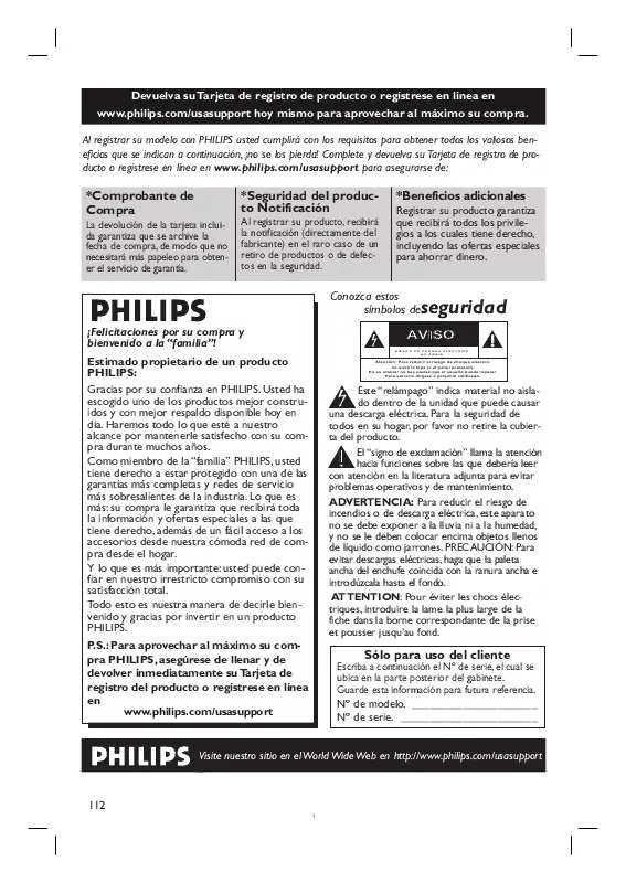 Mode d'emploi PHILIPS HTS3544