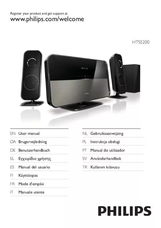 Mode d'emploi PHILIPS HTS5200