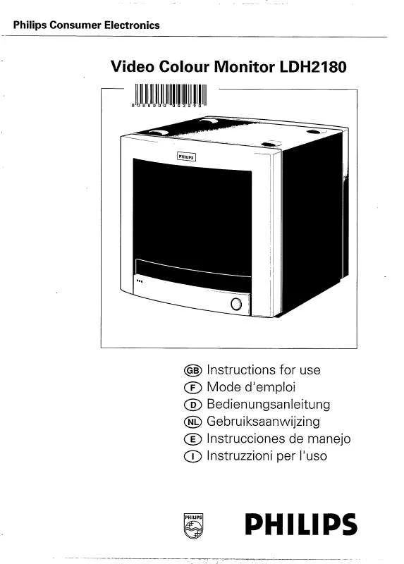 Mode d'emploi PHILIPS LDH2180