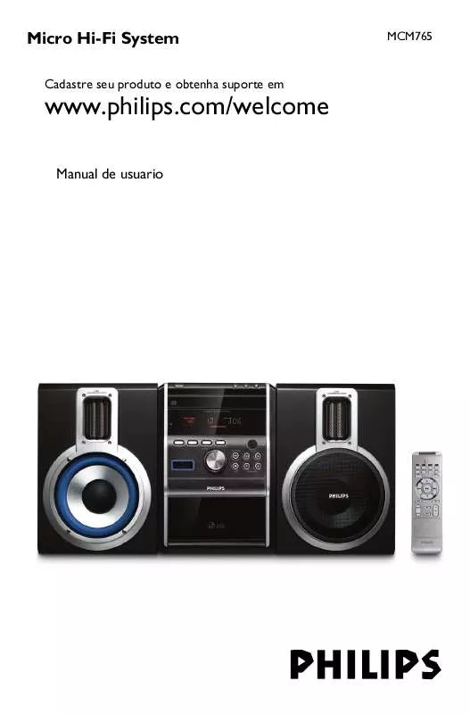 Mode d'emploi PHILIPS MCM765