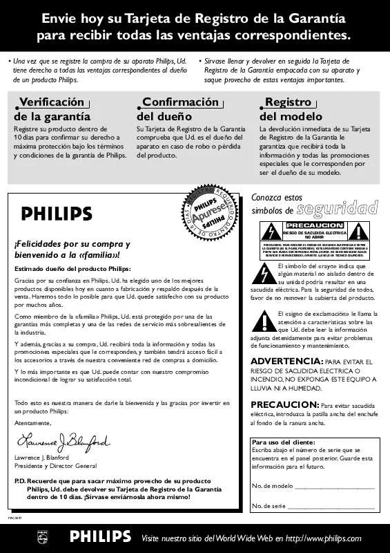 Mode d'emploi PHILIPS MX1015