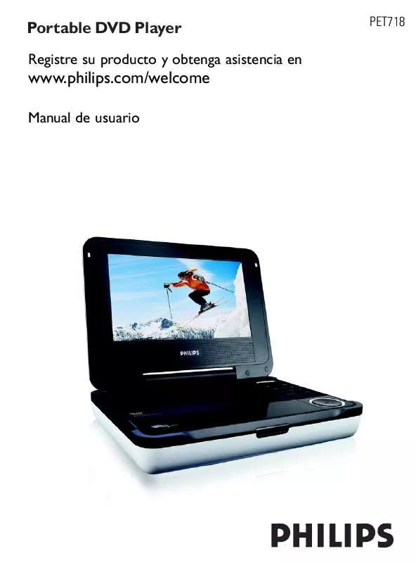 Mode d'emploi PHILIPS PET718