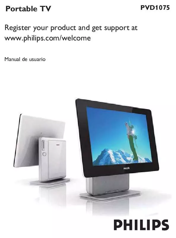 Mode d'emploi PHILIPS PVD1075