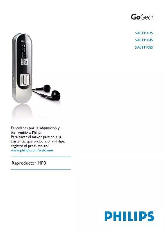 Mode d'emploi PHILIPS SA011108S