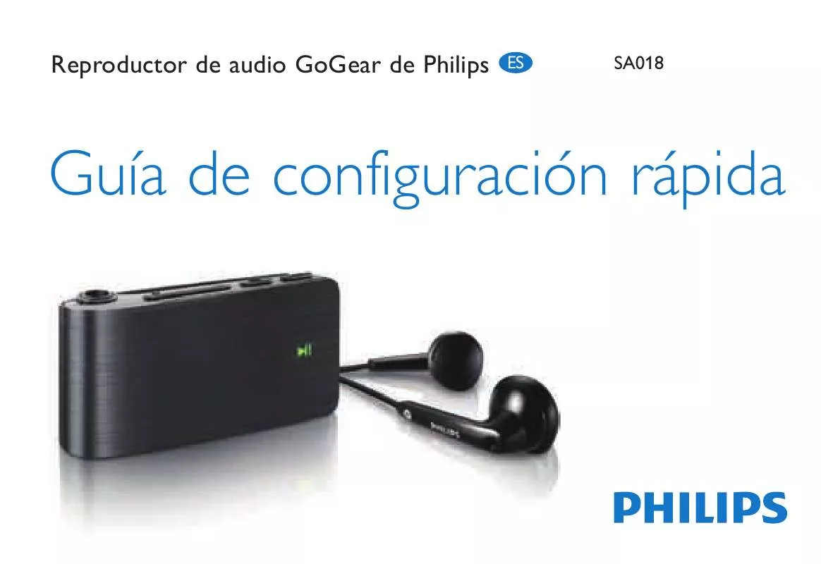 Mode d'emploi PHILIPS SA018