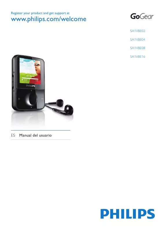 Mode d'emploi PHILIPS SA1VBE04P