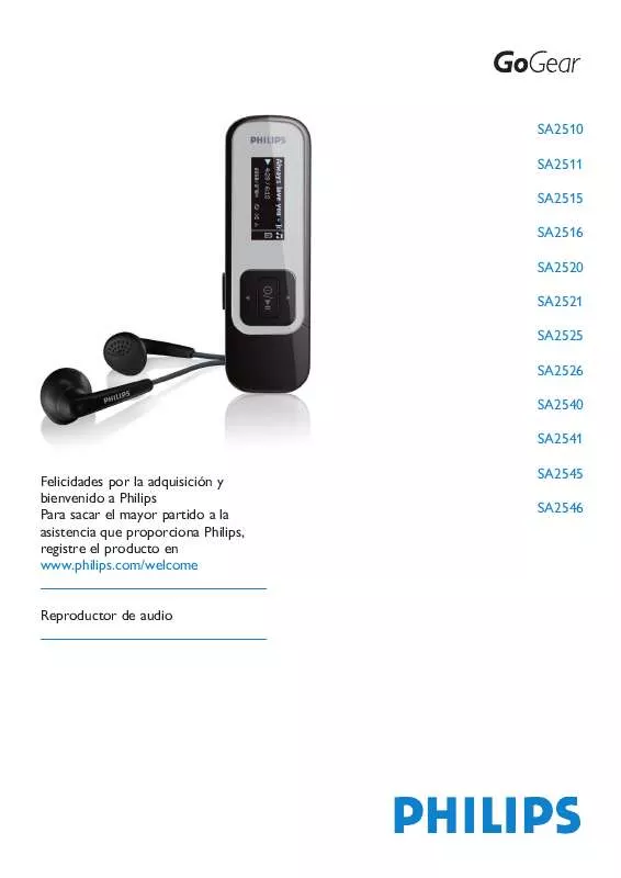 Mode d'emploi PHILIPS SA2520