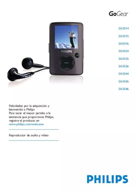 Mode d'emploi PHILIPS SA3015