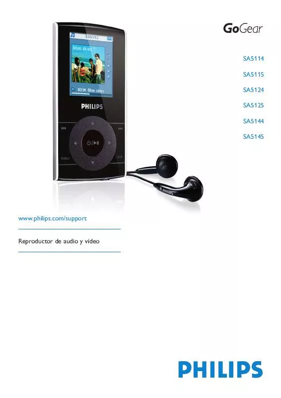 Mode d'emploi PHILIPS SA5115