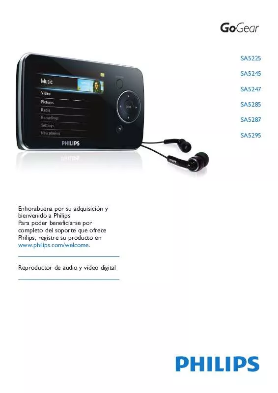 Mode d'emploi PHILIPS SA5295