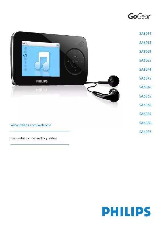 Mode d'emploi PHILIPS SA6025