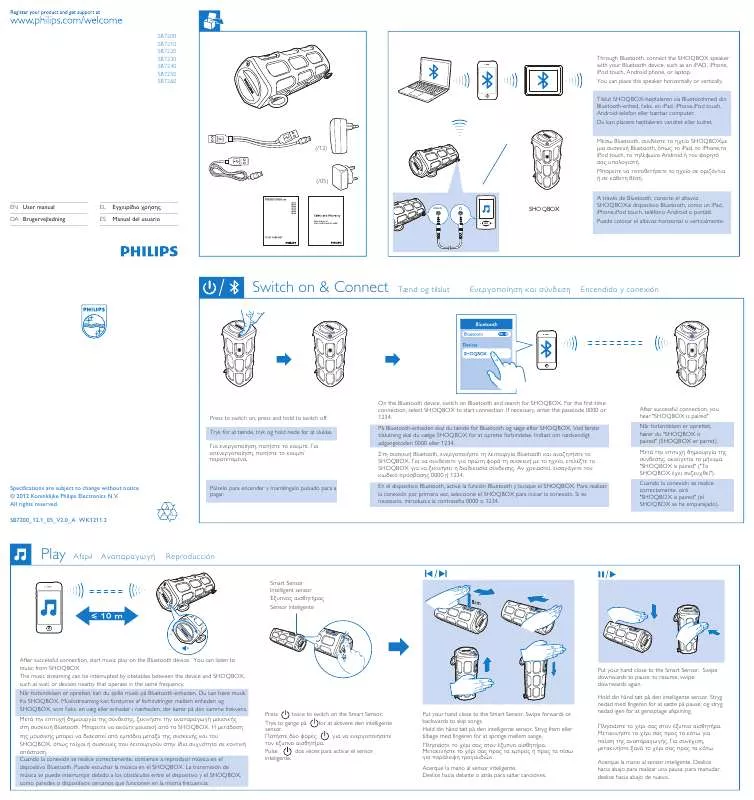 Mode d'emploi PHILIPS SB7220