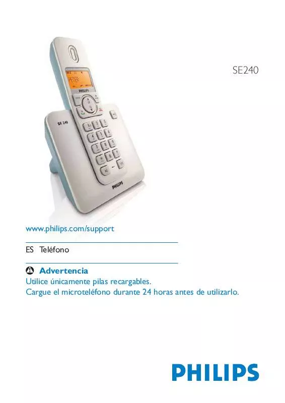 Mode d'emploi PHILIPS SE2401S