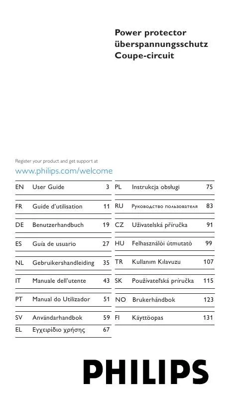 Mode d'emploi PHILIPS SPR5540BN