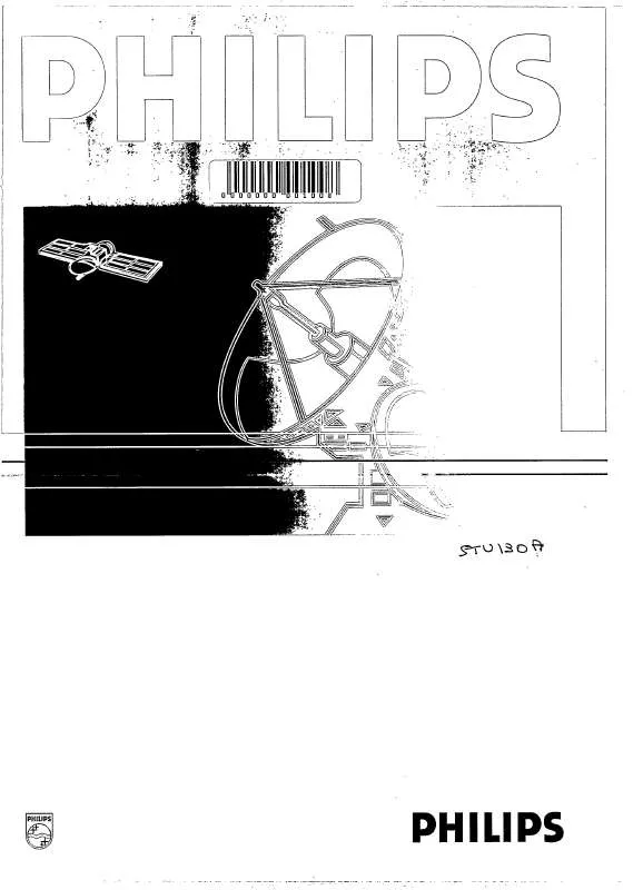 Mode d'emploi PHILIPS STU130A-00G