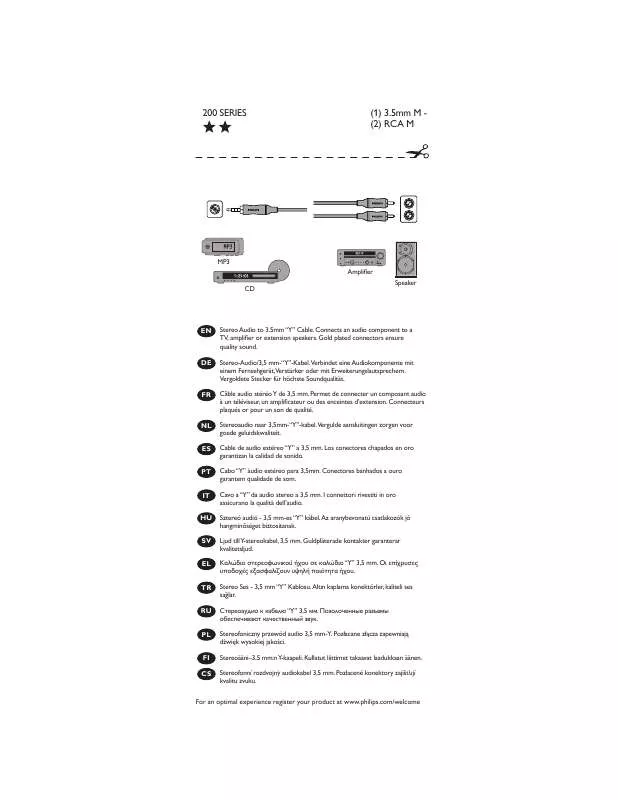 Mode d'emploi PHILIPS SWA4527S