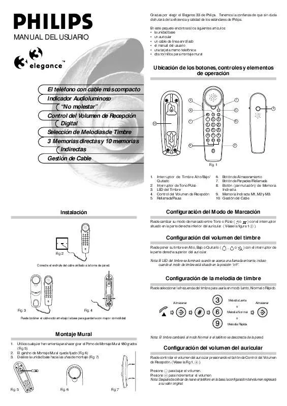 Mode d'emploi PHILIPS TD9053