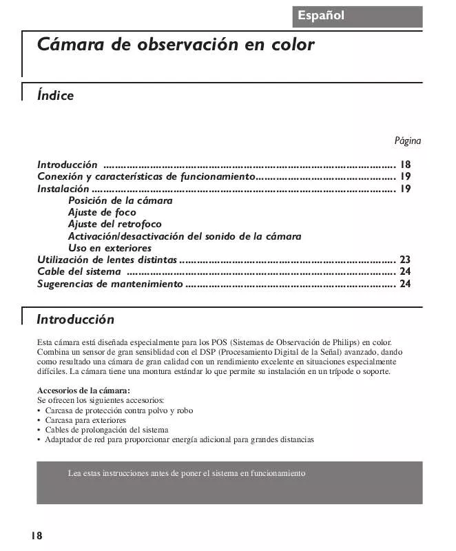 Mode d'emploi PHILIPS VCM7A37