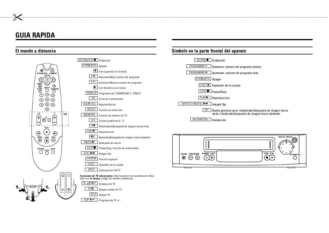 Mode d'emploi PHILIPS VR676