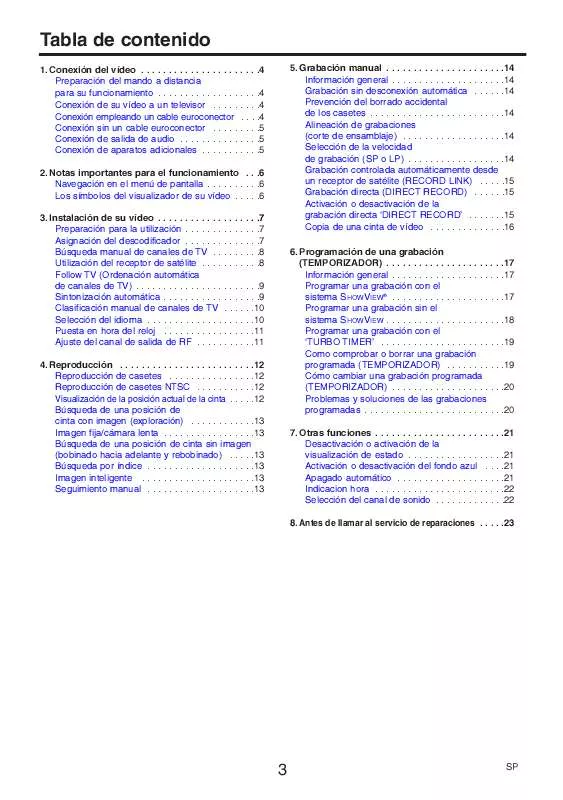 Mode d'emploi PHILIPS VR750