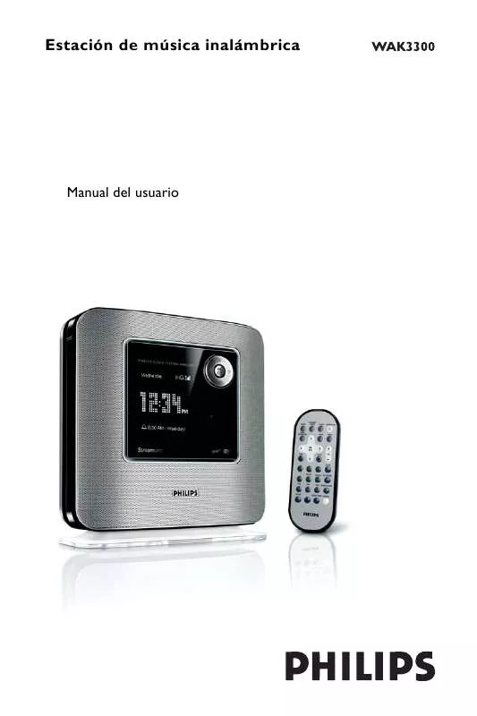 Mode d'emploi PHILIPS WAK3300