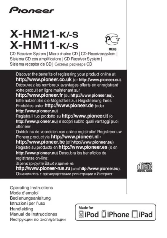 Mode d'emploi PIONEER X-HM21-K