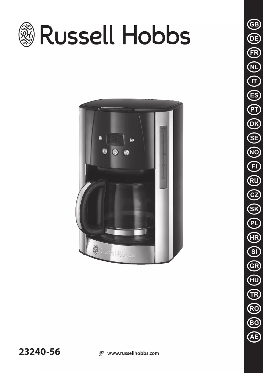 Mode d'emploi RUSSELL HOBBS LUNA 23240