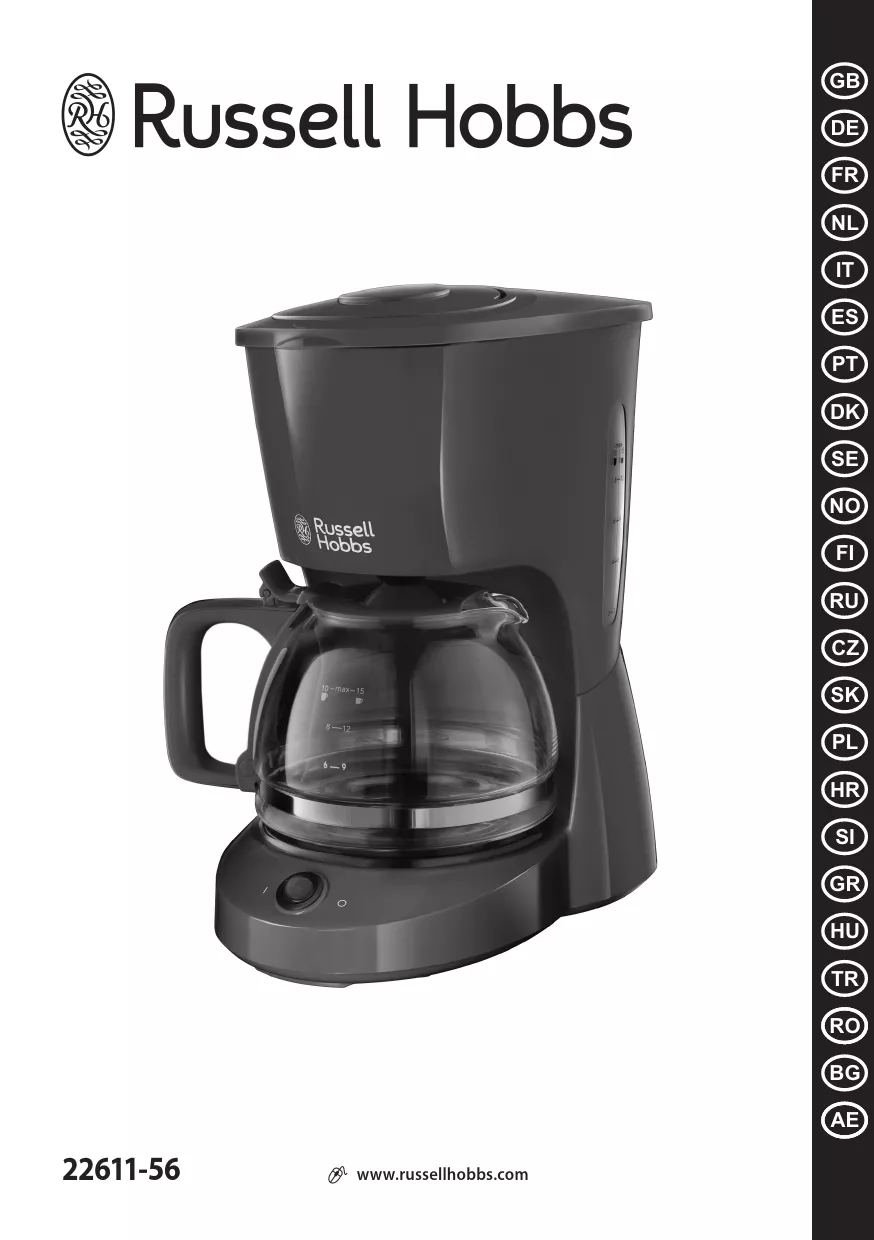 Mode d'emploi RUSSELL HOBBS TEXTURES 22611