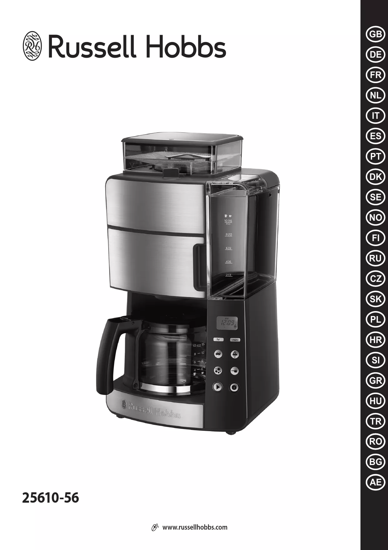 Mode d'emploi RUSSELL HOBBS VELOCITY 25610-56