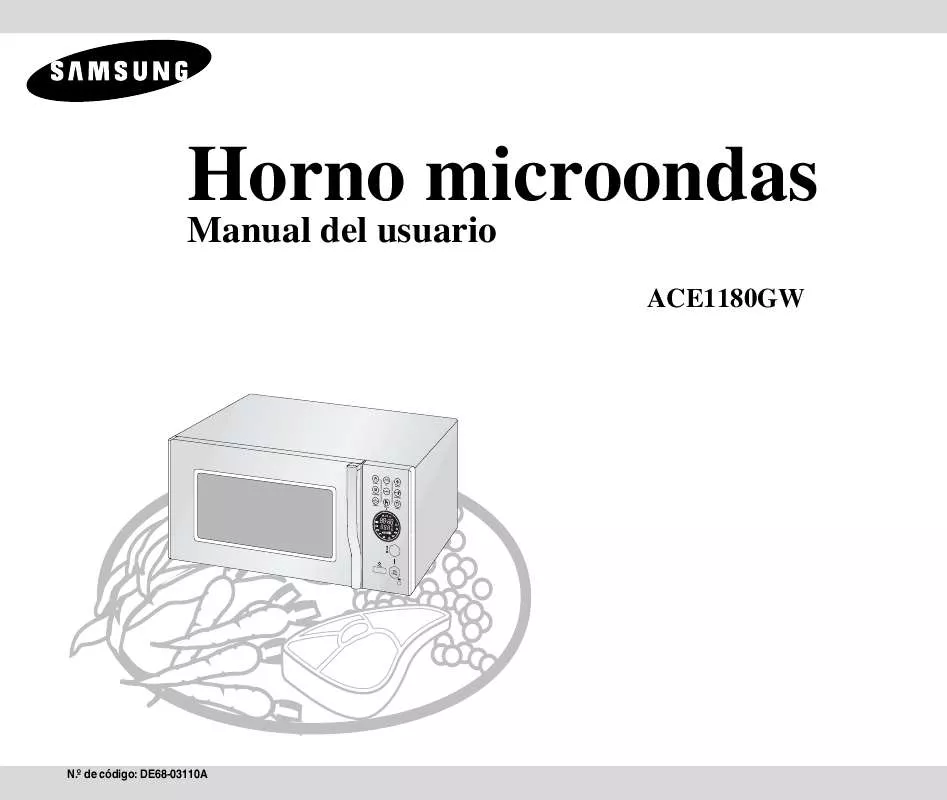 Mode d'emploi SAMSUNG ACE1180GW