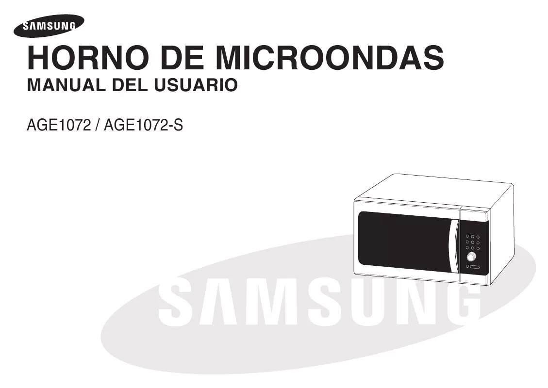 Mode d'emploi SAMSUNG AGE1072