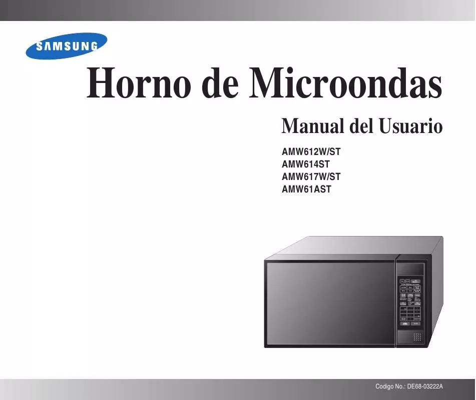 Mode d'emploi SAMSUNG AMW612ST