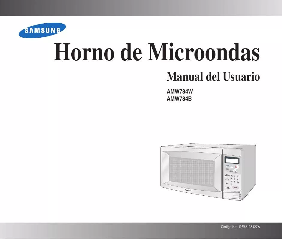 Mode d'emploi SAMSUNG AMW784B