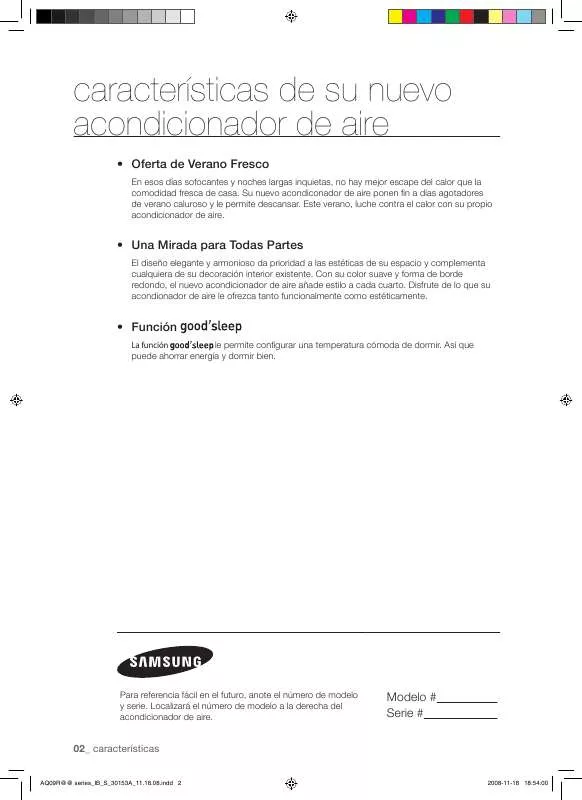 Mode d'emploi SAMSUNG AS12UAAN