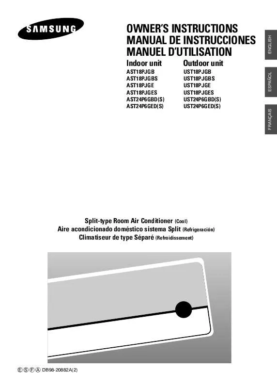 Mode d'emploi SAMSUNG AST24P6GBD-XAP