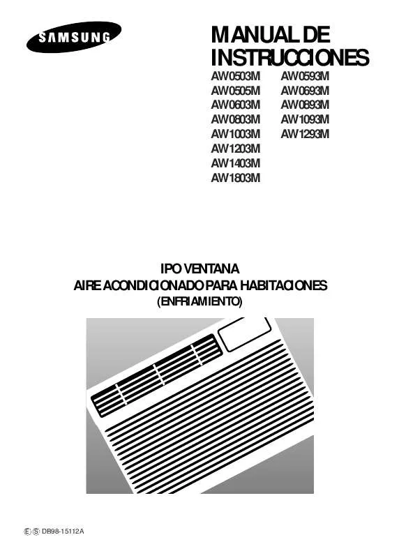 Mode d'emploi SAMSUNG AW0503M