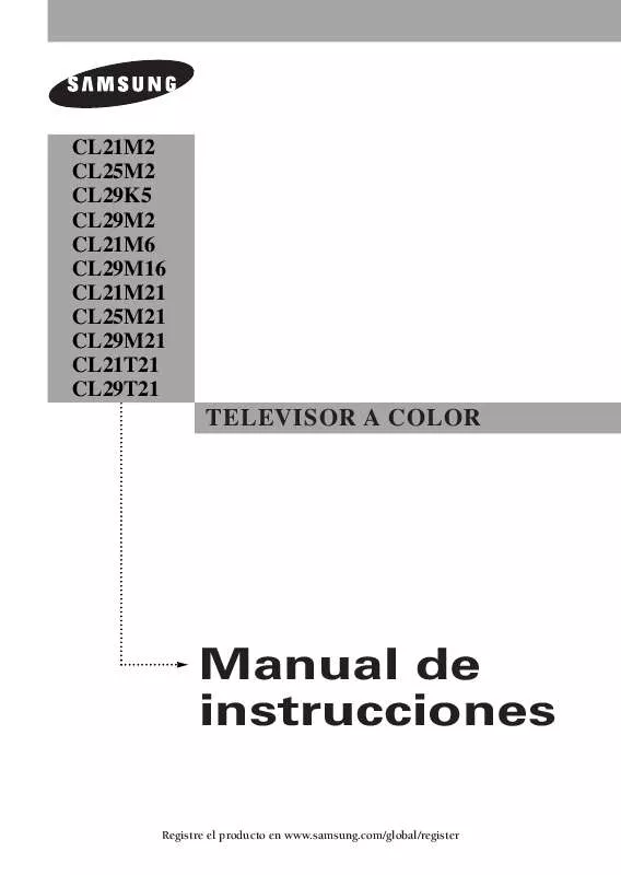 Mode d'emploi SAMSUNG CL-21M21M2