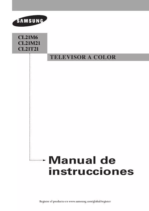 Mode d'emploi SAMSUNG CL-21M2MQ