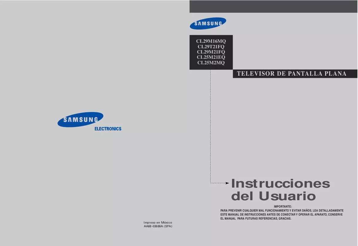 Mode d'emploi SAMSUNG CL-25M2MQ