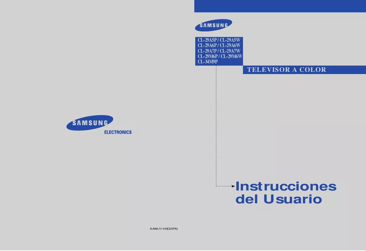 Mode d'emploi SAMSUNG CL-29A10PQ