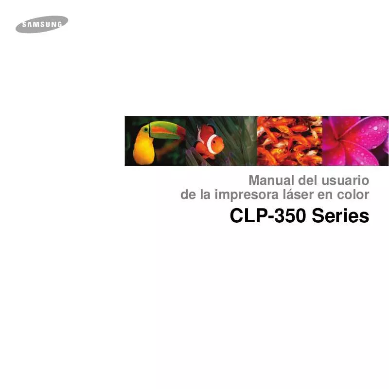 Mode d'emploi SAMSUNG CLP-350N-XAX