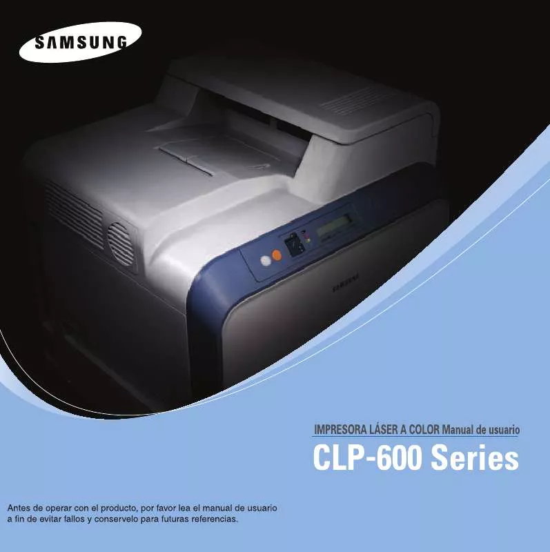 Mode d'emploi SAMSUNG CLP-600N-XAX