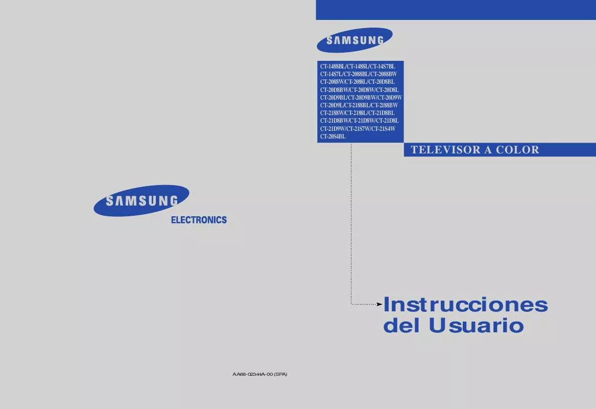 Mode d'emploi SAMSUNG CT-20V10MN